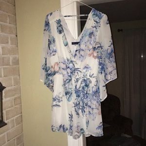 Women’s Floral Dressy Romper